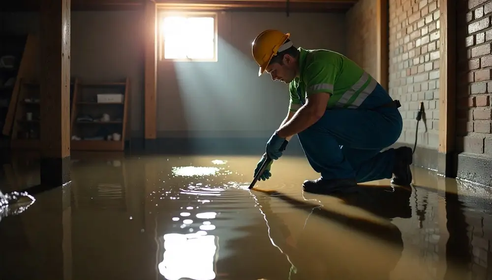 Professional water damage restoration services in New Prague, MN